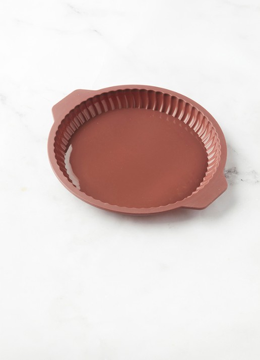 Point-Virgule Siliconen quichevorm 24 cm - detail 2 bruin