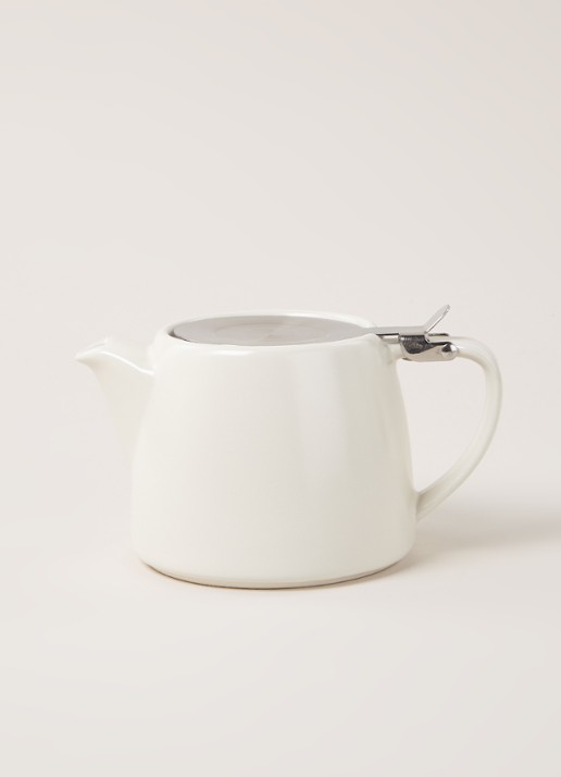 Point-Virgule Theepot met theezeef 50 cl - voorkant 2 gebroken wit