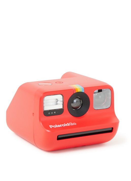 Polaroid Go instant fotocamera - voorkant steenrood