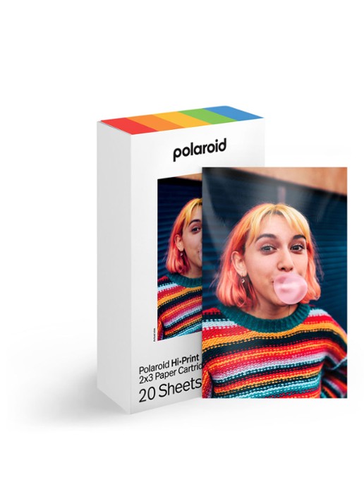 Polaroid Polaroid Hi·print 2x3 fotopapier set van 20 fotovellen - voorkant 2 wit