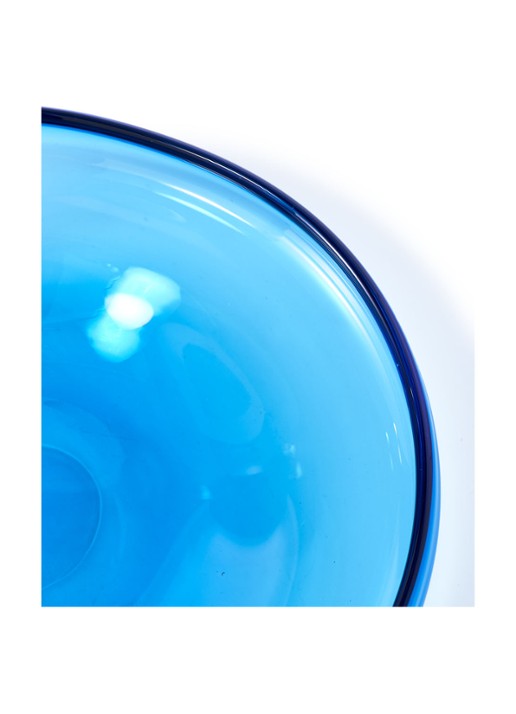 POLSPOTTEN Clear Blue Eye schaal S 30 cm - detail blauw