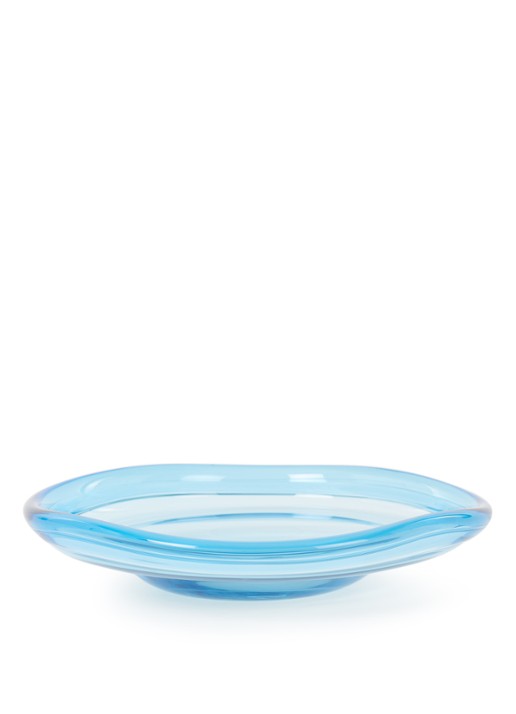POLSPOTTEN Clear Blue Eye schaal S 30 cm - voorkant 3 blauw