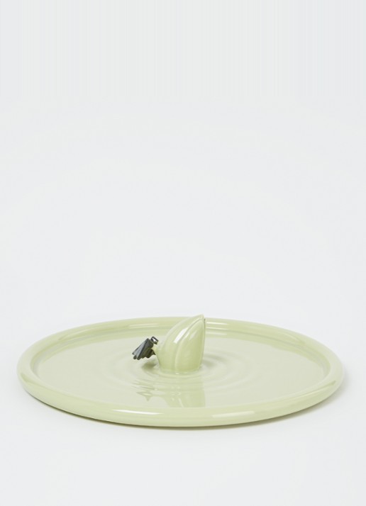 POLSPOTTEN Diving Duck serveerplank 40 cm - detail 3 groen