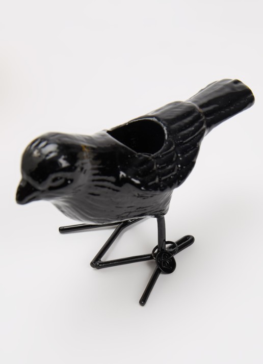 POLSPOTTEN Flock of birds kandelaar 5 cm set van 2 - detail zwart