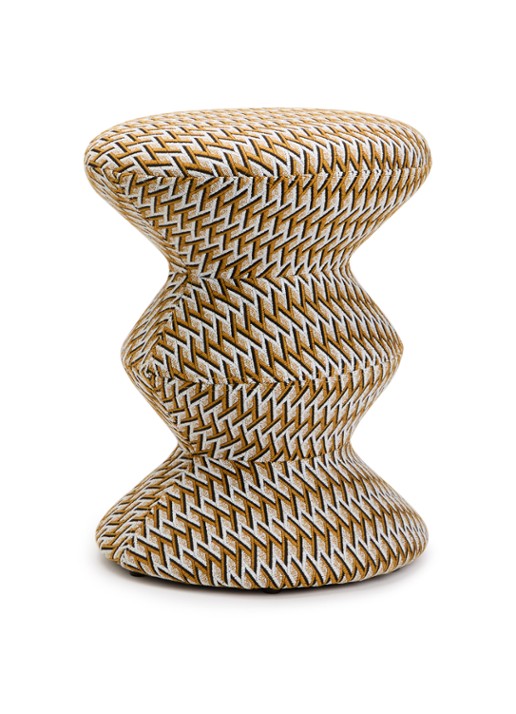 POLSPOTTEN Geo Zig Zag kruk 47 cm