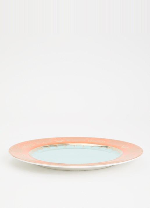 POLSPOTTEN Grandpa dinerbord set van 4  - voorkant 2 multicolor