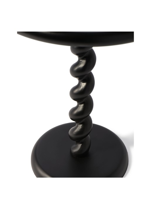 POLSPOTTEN Twister bijzettafel 56 cm - detail 3 zwart