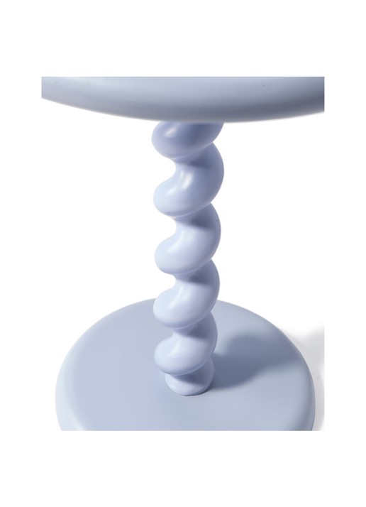 POLSPOTTEN Twister bijzettafel 56 cm - detail 5 lichtblauw