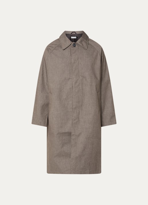 Pop Trading Company Car trenchcoat met steekzakken