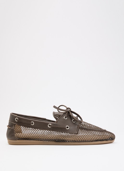 Posa Bootschoen met leren details