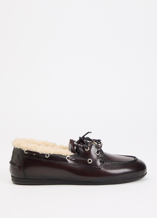 Posa Bootschoen van leer