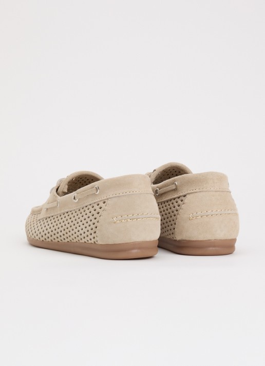 Posa Bootschoen van suède - achterkant 2 beige