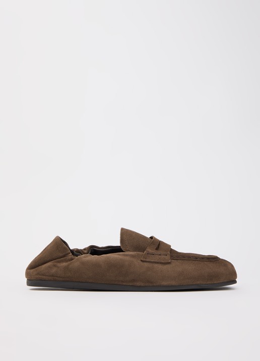 Posa Penny loafer van suède