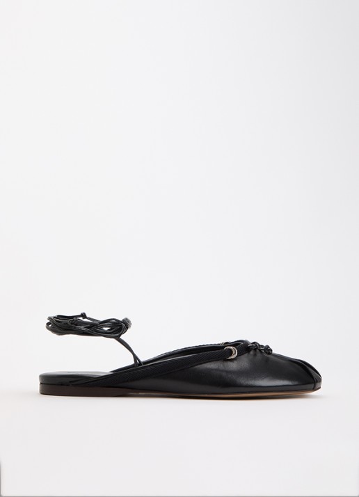 Posa Vita ballerina van leer