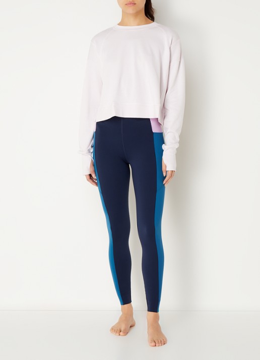 Power Block high waist trainingslegging  - voorkant 3 multicolor
