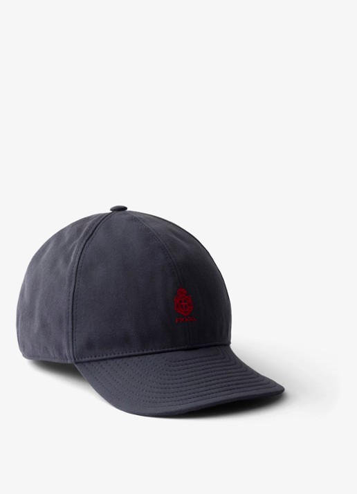 Prada Baseball pet met logoborduring