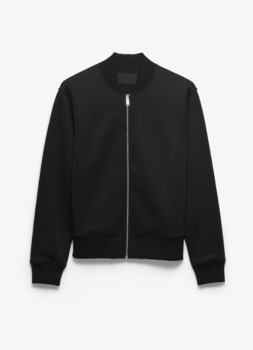 Prada Bomberjack met steekzakken - voorkant zwart