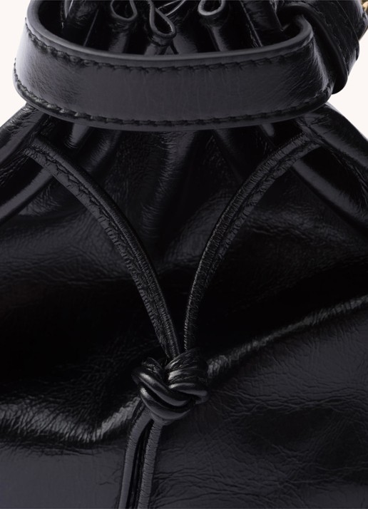 Prada Bonnie Large schoudertas van kalfsleer - detail 5 zwart