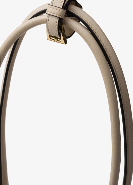 Prada Bonnie Large schoudertas van kalfsleer - detail 4 beige