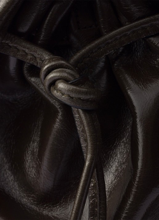 Prada Bonnie Large schoudertas van kalfsleer - detail 2 groen