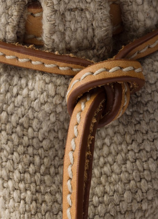 Prada Bonnie Medium schoudertas met leren details - detail 5 camel