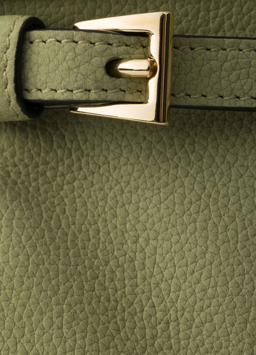 Prada Bonnie Medium schoudertas van nubuck - detail 3 groen