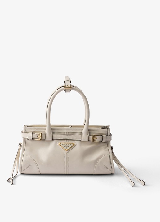 Prada Bonnie Mini handtas van kalfsleer