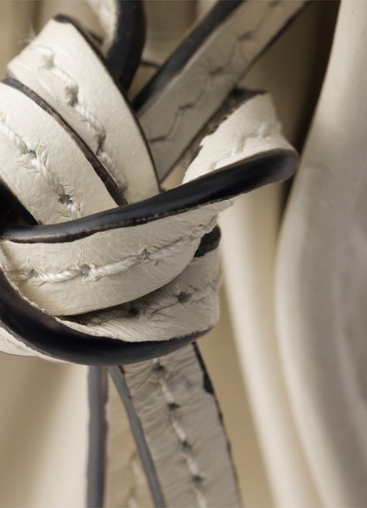 Prada Bonnie Mini schoudertas van kalfsleer - detail 4 wit