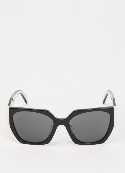 Prada Butterfly zonnebril PR 15WSF - detail grijs