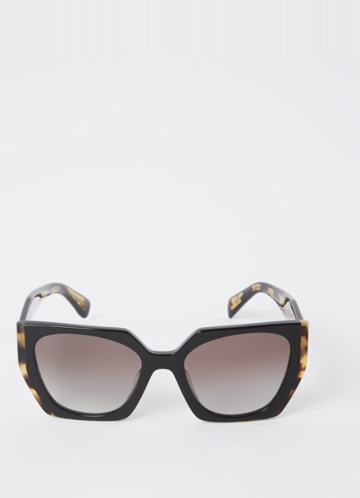 Prada Butterfly zonnebril PR15WS - detail 3 zwart