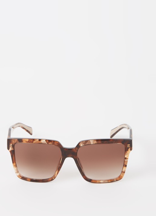 Prada Butterfly zonnebril PR24ZS  - detail 3 donkerbruin