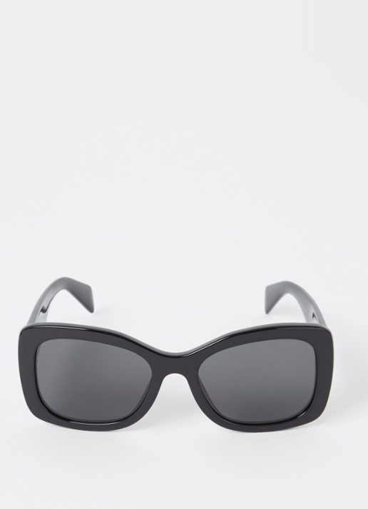 Prada Butterfly zonnebril PRA08S - detail 3 zwart