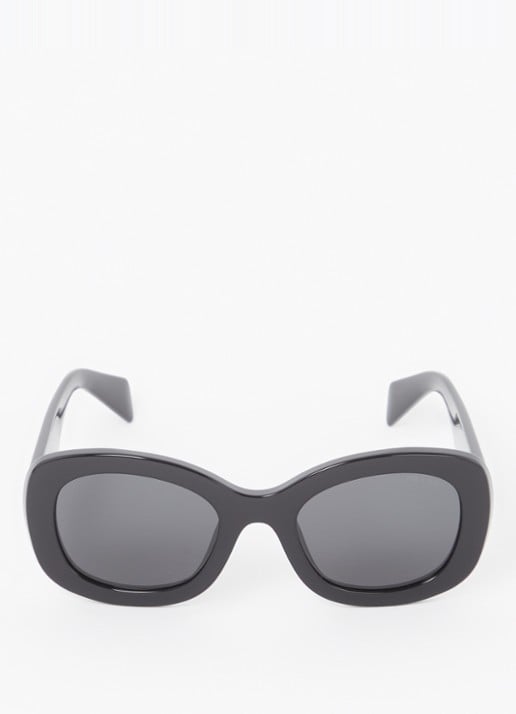 Prada Butterfly zonnebril PRA13S - detail 3 zwart
