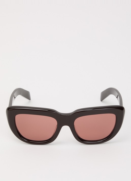 Prada Cat eye zonnebril PR D07SF - detail donkerbruin