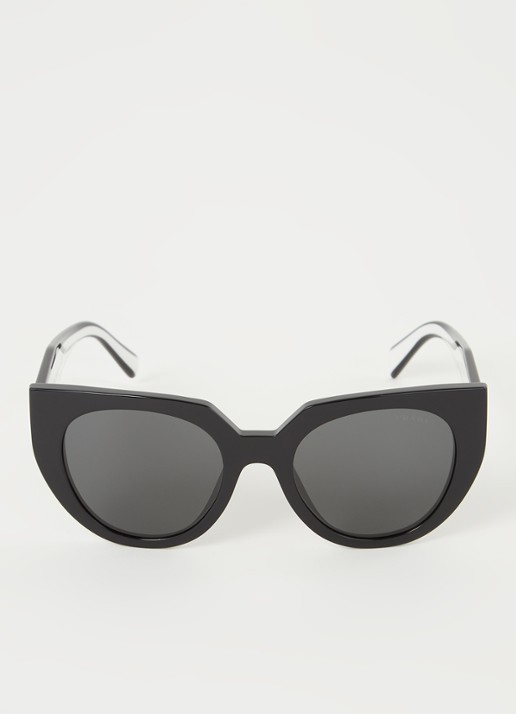 Prada Cat Eye zonnebril PR14WS - voorkant 2 zwart