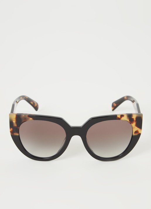 Prada Cat Eye zonnebril PR14WS - detail 3 zwart