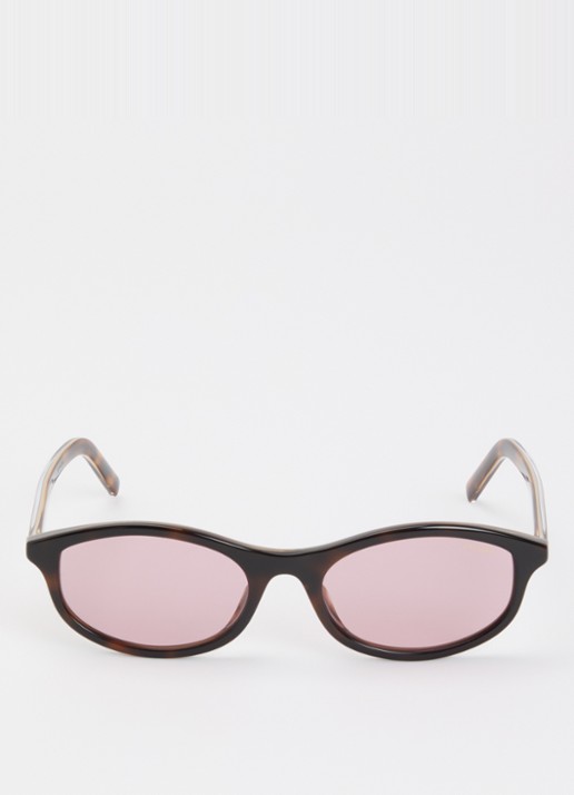 Prada Cat Eye zonnebril PRD17S - detail 2 donkerbruin