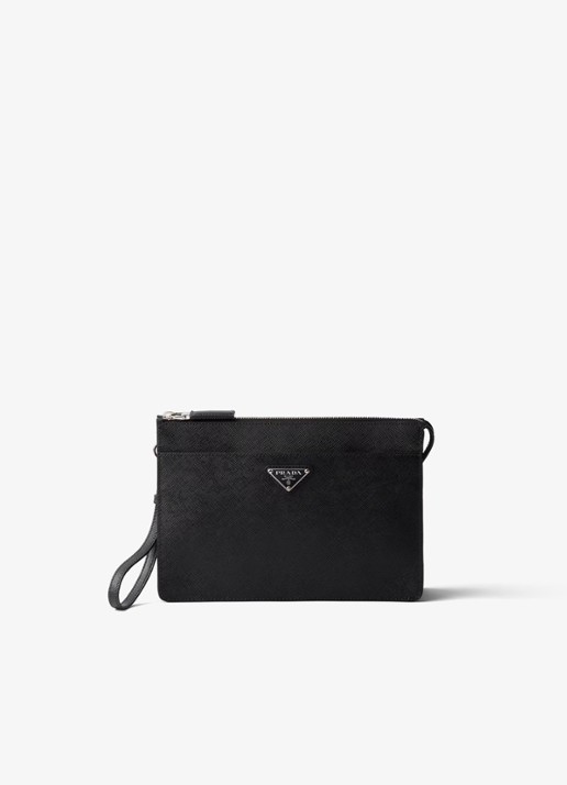 Prada Clutch van kalfsleer