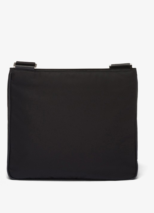Prada Crossbodytas met leren details - achterkant 5 petrol