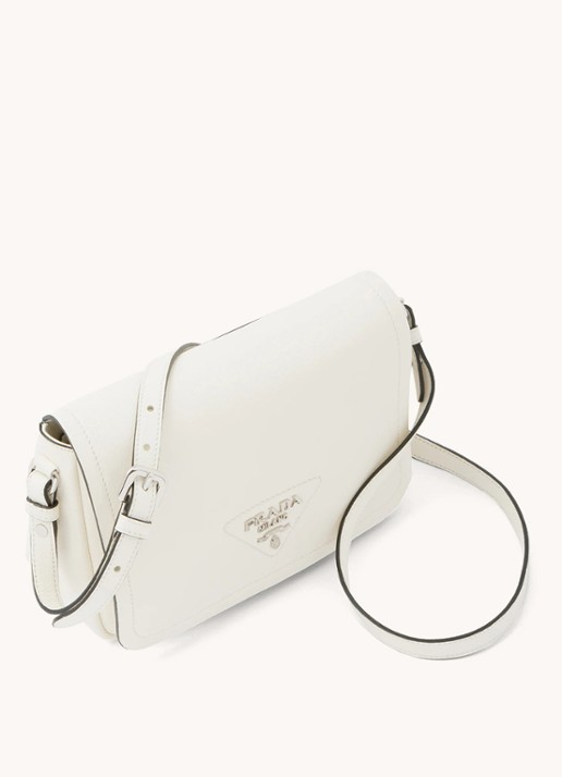Prada Crossbodytas van kalfsleer - achterkant 5 wit