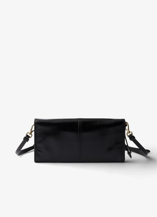 Prada Crossbodytas van kalfsleer - achterkant 6 zwart