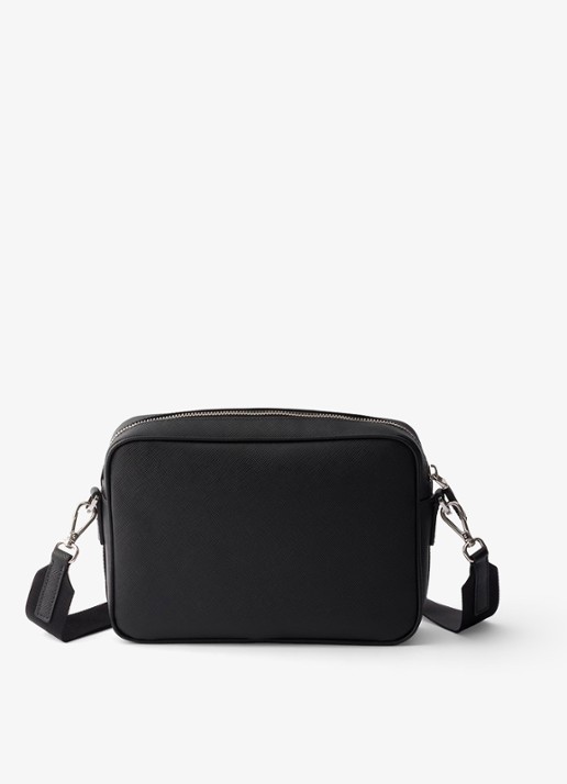 Prada Crossbodytas van kalfsleer - achterkant 7 black
