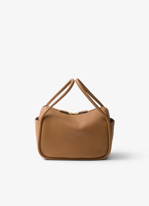 Prada Darling handtas van kalfsleer - achterkant 6 bruin