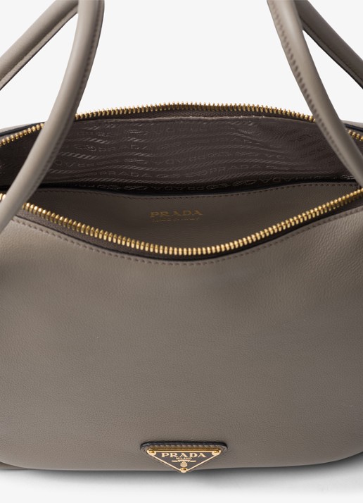 Prada Darling handtas van kalfsleer - detail 2 taupe