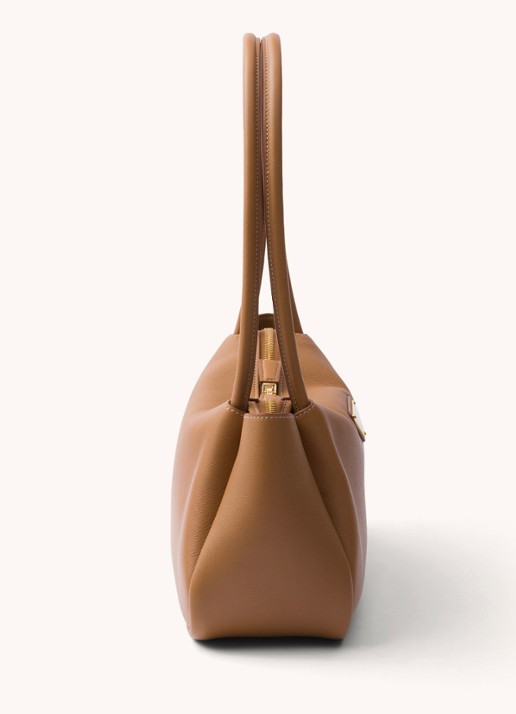 Prada Darling Medium schoudertas van leer - detail 7 bruin