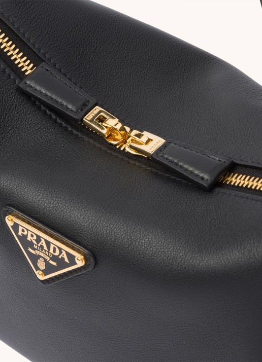 Prada Darling Medium schoudertas van leer - detail 7 zwart