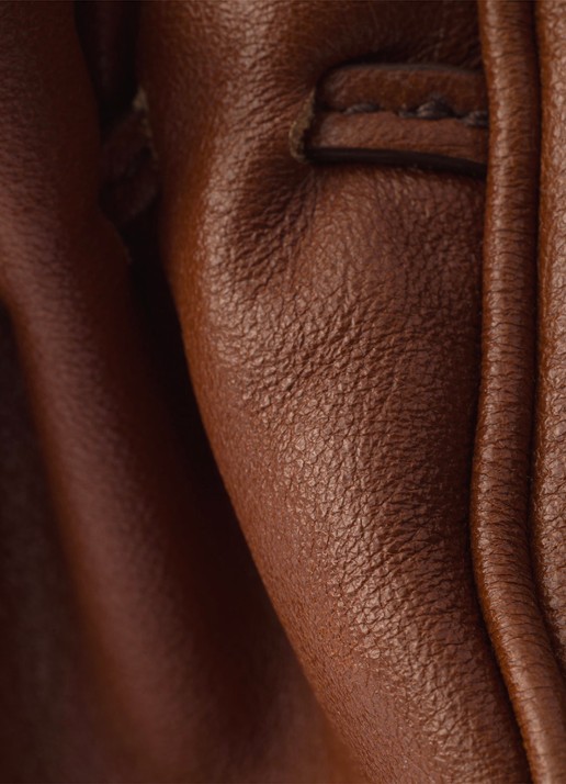 Prada Desiree Small schoudertas van kalfsleer - detail 6 bruin