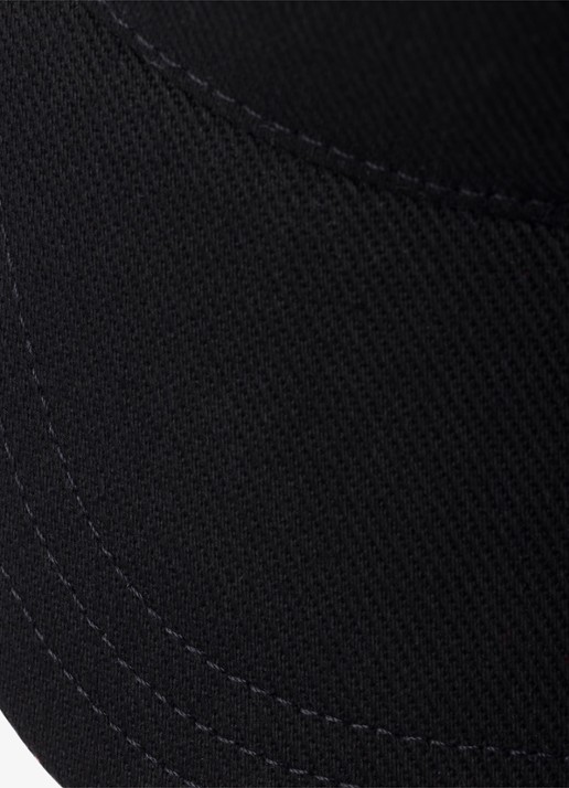 Prada Drill baseball pet met logo - detail 3 zwart
