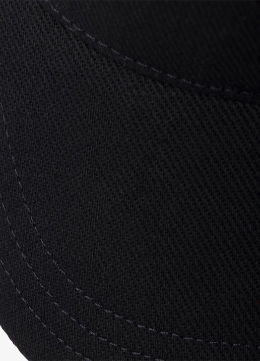 Prada Drill baseball pet met logo - detail 3 zwart