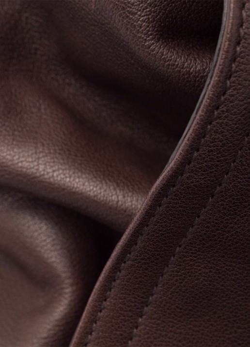 Prada Explore rugzak van leer - detail 3 bruin